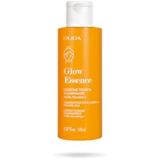 PUPA MILANO GLOW ESSENCE ILLUMINATING TONIC LOTION - GIVES LIGHT TO FACE - DELIVERS SMOOTH AND EVEN LOOKING SKIN - GENTLY REMOVES DEAD CELLS - ECO FRIENDLY - DERMATOLOGICALLY TESTED - 5.07 OZ - Image 1